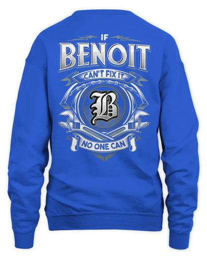 BENOIT AP81-K4-626 - Personalized Ahmed Quote Apparel “If Ahmed Can't Fix It, No One Can” - Unisex Sweatshirt - Royal
