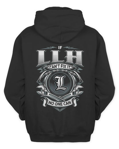 LLH AP81-K4-626 - Personalized Ahmed Quote Apparel “If Ahmed Can't Fix It, No One Can” - Unisex Hoodie - Black