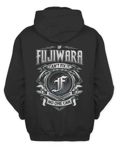 FUJIWARA AP81-K4-626 - Personalized Ahmed Quote Apparel “If Ahmed Can't Fix It, No One Can” - Unisex Hoodie - Black