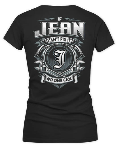 JEAN AP81-K4-626 - Personalized Ahmed Quote Apparel “If Ahmed Can't Fix It, No One Can” - Women's V-Neck T-Shirt - Black