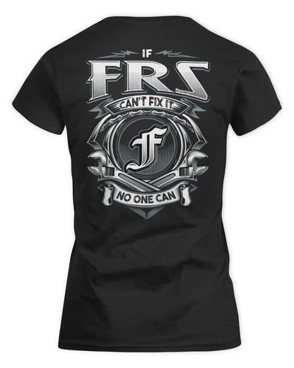 FRS AP81-K4-626 - Personalized Ahmed Quote Apparel “If Ahmed Can't Fix It, No One Can” - Women's Standard T-Shirt - Black