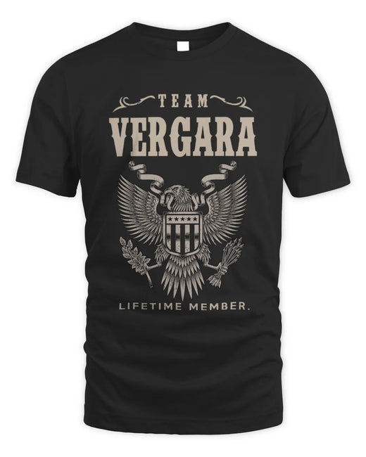 VERGARA TP06-K82 – Personalized Classic Style Apparel “Team NAME Lifetime Member”