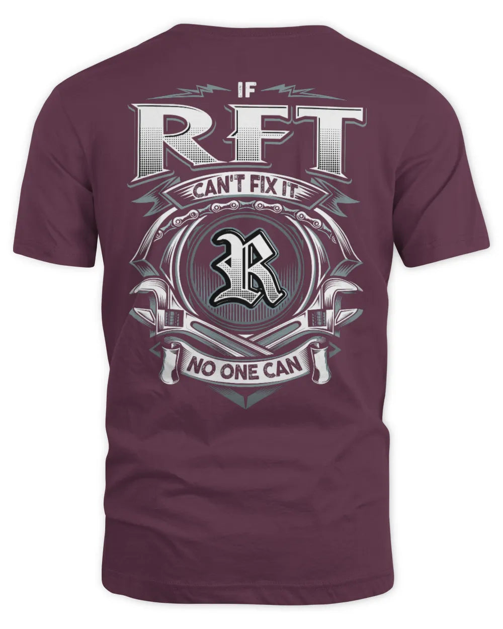 RFT AP81-K4-626 - Personalized Ahmed Quote Apparel “If Ahmed Can't Fix It, No One Can” - Unisex Standard T-Shirt - Maroon