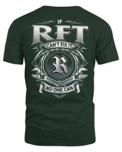 RFT AP81-K4-626 - Personalized Ahmed Quote Apparel “If Ahmed Can't Fix It, No One Can” - Unisex Standard T-Shirt - Forest Green