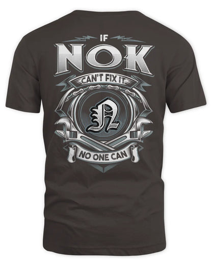 NOK AP81-K4-626 - Personalized Ahmed Quote Apparel “If Ahmed Can't Fix It, No One Can” - Unisex Standard T-Shirt - Dark Chocolate