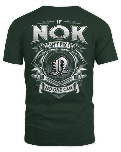 NOK AP81-K4-626 - Personalized Ahmed Quote Apparel “If Ahmed Can't Fix It, No One Can” - Unisex Standard T-Shirt - Forest Green