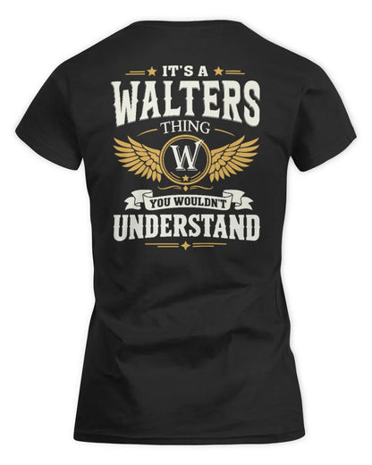 WALTERS KT06-M008 It’s a [NAME] Thing – You Wouldn’t Understand | Personalized Vintage T-Shirt - Women's Standard T-Shirt - Black