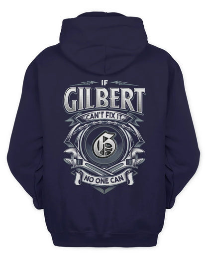 GILBERT AP81-K4-626 - Personalized Ahmed Quote Apparel “If Ahmed Can't Fix It, No One Can” - Unisex Hoodie - Navy