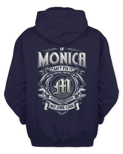 MONICA AP81-K4-626 - Personalized Ahmed Quote Apparel “If Ahmed Can't Fix It, No One Can” - Unisex Hoodie - Navy