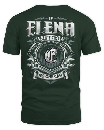ELENA AP81-K4-626 - Personalized Ahmed Quote Apparel “If Ahmed Can't Fix It, No One Can” - Unisex Standard T-Shirt - Forest Green