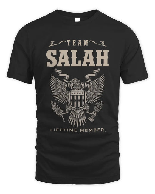 SALAH TP06-K82 – Personalized Classic Style Apparel “Team NAME Lifetime Member”