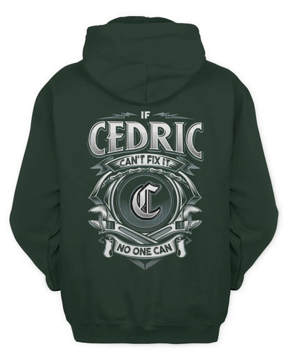 CEDRIC AP81-K4-626 - Personalized Ahmed Quote Apparel “If Ahmed Can't Fix It, No One Can” - Unisex Hoodie - Forest Green