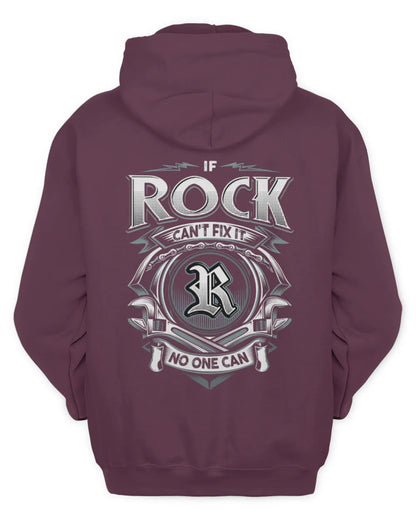 ROCK AP81-K4-626 - Personalized Ahmed Quote Apparel “If Ahmed Can't Fix It, No One Can” - Unisex Hoodie - Maroon