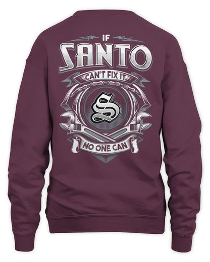 SANTO AP81-K4-626 - Personalized Ahmed Quote Apparel “If Ahmed Can't Fix It, No One Can” - Unisex Sweatshirt - Maroon