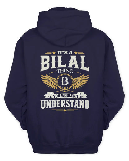 BILAL KT06-M008 It’s a [NAME] Thing – You Wouldn’t Understand | Personalized Vintage T-Shirt - Unisex Hoodie - Navy