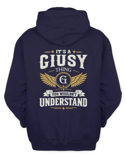 GIUSY KT06-M008 It’s a [NAME] Thing – You Wouldn’t Understand | Personalized Vintage T-Shirt - Unisex Hoodie - Navy