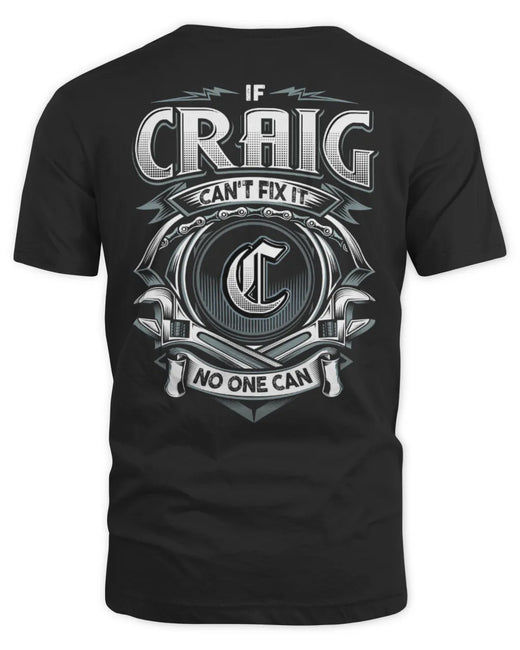 CRAIG AP81-K4-626 - Personalized Ahmed Quote Apparel “If Ahmed Can't Fix It, No One Can”