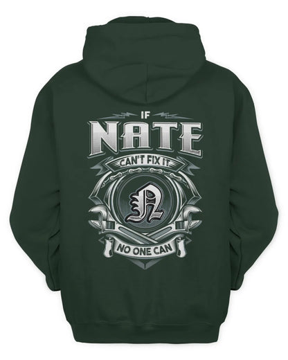NATE AP81-K4-626 - Personalized Ahmed Quote Apparel “If Ahmed Can't Fix It, No One Can” - Unisex Hoodie - Forest Green