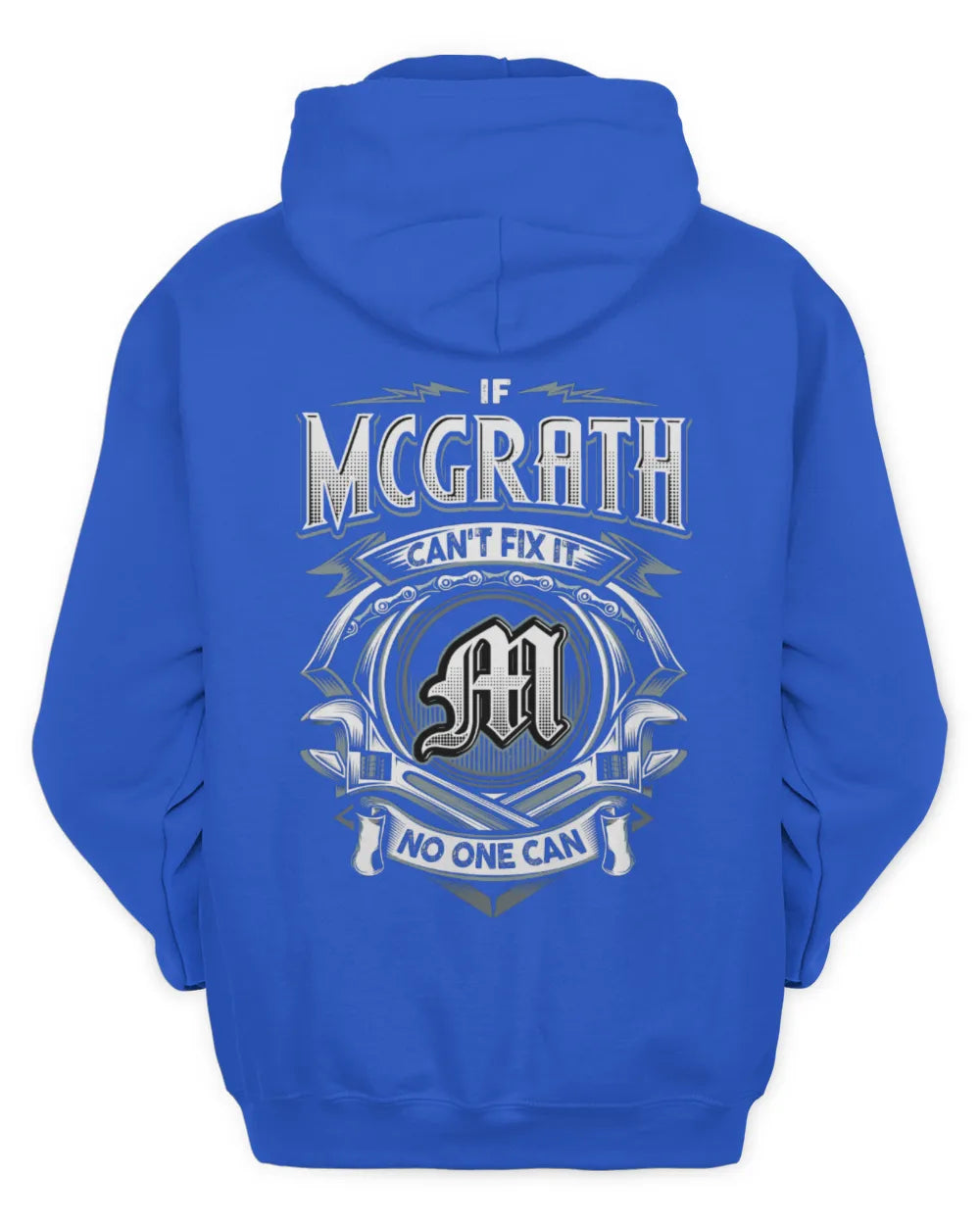 MCGRATH AP81-K4-626 - Personalized Ahmed Quote Apparel “If Ahmed Can't Fix It, No One Can” - Unisex Hoodie - Royal