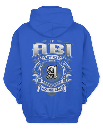 ABI AP81-K4-626 - Personalized Ahmed Quote Apparel “If Ahmed Can't Fix It, No One Can” - Unisex Hoodie - Royal