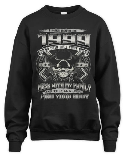 1999 HH89-K2 – Protective Family Quote T-Shirt - Unisex Sweatshirt - Black