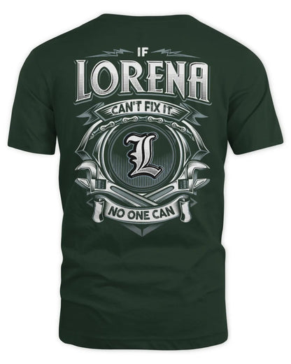 LORENA AP81-K4-626 - Personalized Ahmed Quote Apparel “If Ahmed Can't Fix It, No One Can” - Unisex Standard T-Shirt - Forest Green