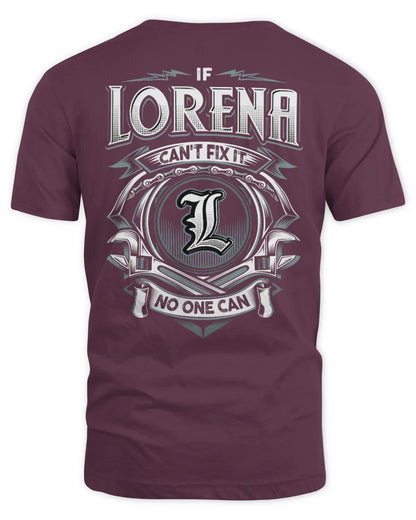 LORENA AP81-K4-626 - Personalized Ahmed Quote Apparel “If Ahmed Can't Fix It, No One Can” - Unisex Standard T-Shirt - Maroon