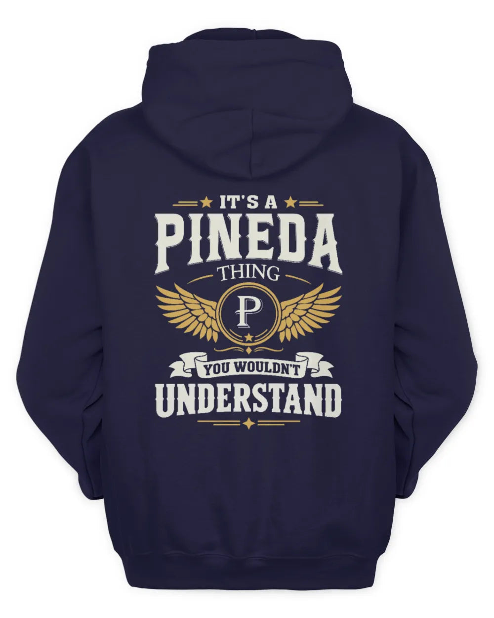 PINEDA KT06-M008 It’s a [NAME] Thing – You Wouldn’t Understand | Personalized Vintage T-Shirt - Unisex Hoodie - Navy