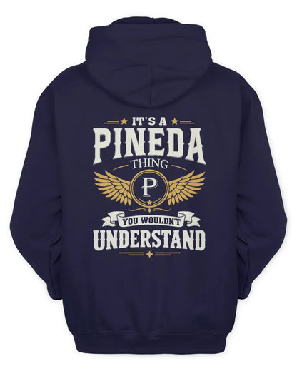 PINEDA KT06-M008 It’s a [NAME] Thing – You Wouldn’t Understand | Personalized Vintage T-Shirt - Unisex Hoodie - Navy