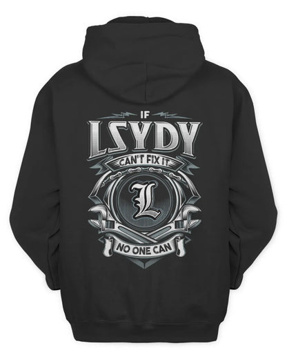 LSYDY AP81-K4-626 - Personalized Ahmed Quote Apparel “If Ahmed Can't Fix It, No One Can” - Unisex Hoodie - Black