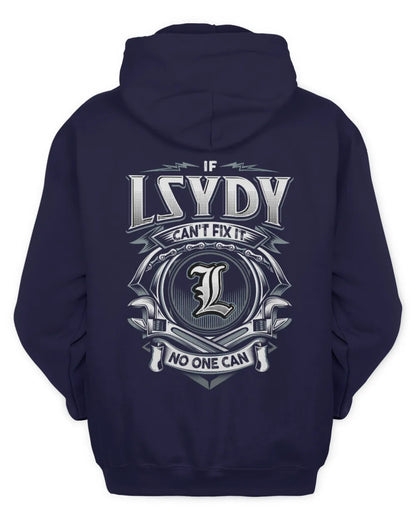 LSYDY AP81-K4-626 - Personalized Ahmed Quote Apparel “If Ahmed Can't Fix It, No One Can” - Unisex Hoodie - Navy
