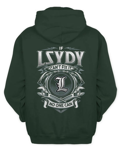 LSYDY AP81-K4-626 - Personalized Ahmed Quote Apparel “If Ahmed Can't Fix It, No One Can” - Unisex Hoodie - Forest Green