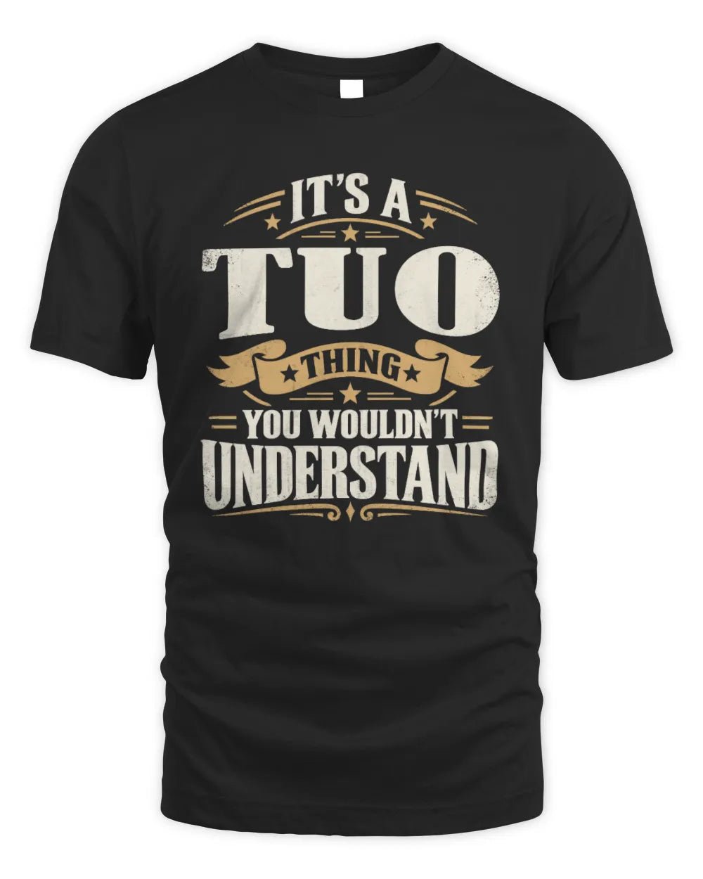 TUO P08 TH51 - Personalized “It’s a/an [NAME] Thing – You Wouldn’t Understand” Shirt - Unisex Standard T-Shirt - Black
