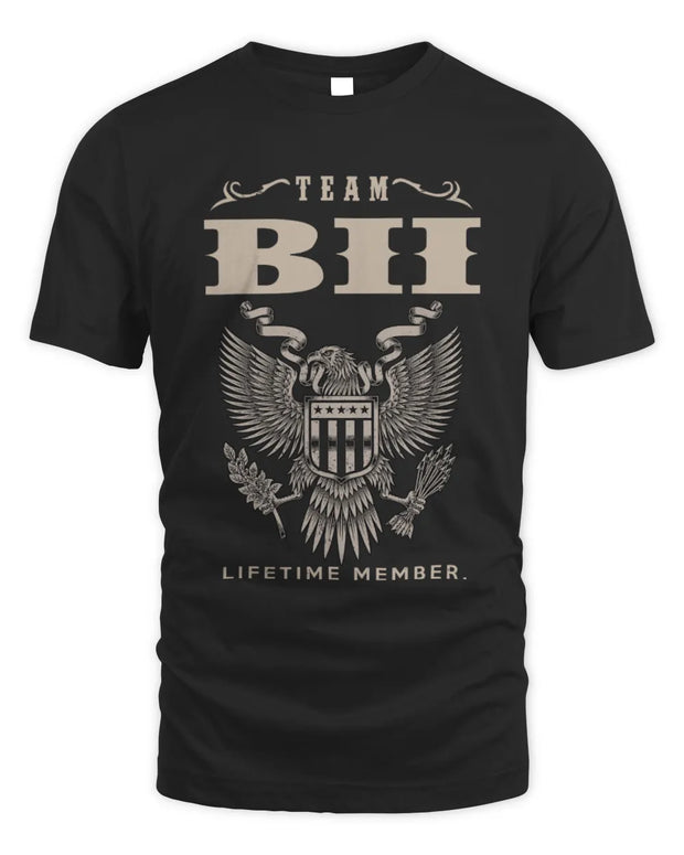 BII TP06-K82 – Personalized Classic Style Apparel “Team NAME Lifetime Member”
