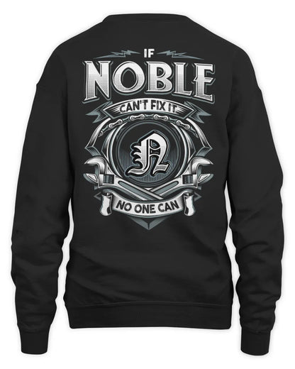 NOBLE AP81-K4-626 - Personalized Ahmed Quote Apparel “If Ahmed Can't Fix It, No One Can” - Unisex Sweatshirt - Black