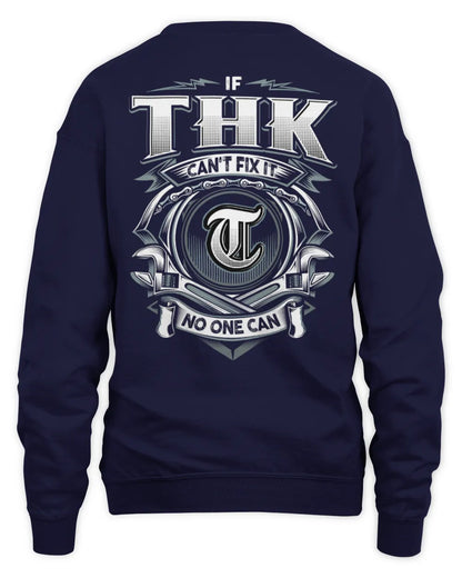 THK AP81-K4-626 - Personalized Ahmed Quote Apparel “If Ahmed Can't Fix It, No One Can” - Unisex Sweatshirt - Navy