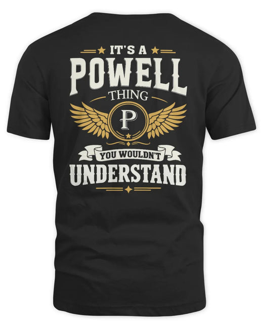 POWELL KT06-M008 It’s a [NAME] Thing – You Wouldn’t Understand | Personalized Vintage T-Shirt