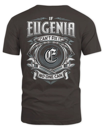 EUGENIA AP81-K4-626 - Personalized Ahmed Quote Apparel “If Ahmed Can't Fix It, No One Can” - Unisex Standard T-Shirt - Dark Chocolate