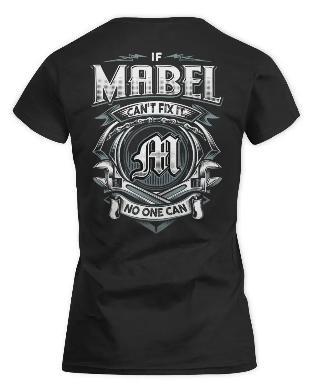 MABEL AP81-K4-626 - Personalized Ahmed Quote Apparel “If Ahmed Can't Fix It, No One Can” - Women's Standard T-Shirt - Black