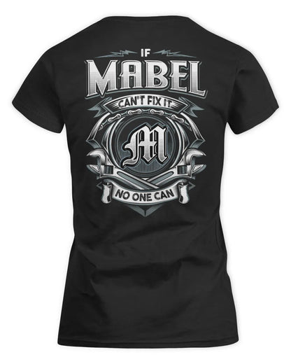 MABEL AP81-K4-626 - Personalized Ahmed Quote Apparel “If Ahmed Can't Fix It, No One Can” - Women's Standard T-Shirt - Black