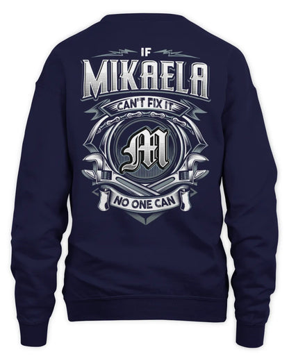 MIKAELA AP81-K4-626 - Personalized Ahmed Quote Apparel “If Ahmed Can't Fix It, No One Can” - Unisex Sweatshirt - Navy
