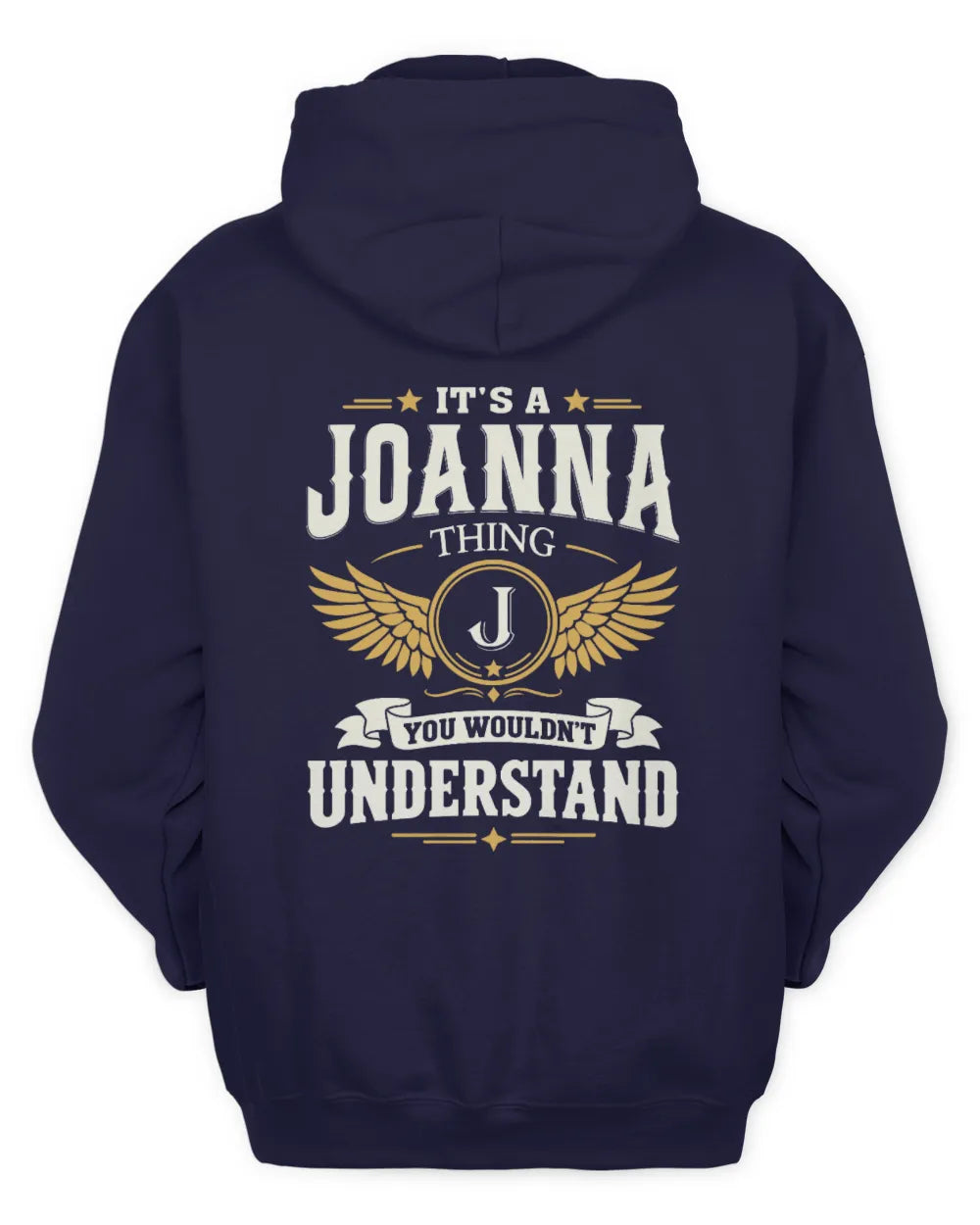 JOANNA KT06-M008 It’s a [NAME] Thing – You Wouldn’t Understand | Personalized Vintage T-Shirt - Unisex Hoodie - Navy