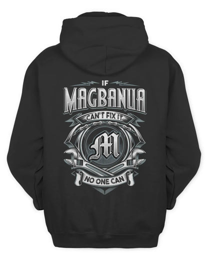 MAGBANUA AP81-K4-626 - Personalized Ahmed Quote Apparel “If Ahmed Can't Fix It, No One Can” - Unisex Hoodie - Black