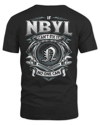 NBYL AP81-K4-626 - Personalized Ahmed Quote Apparel “If Ahmed Can't Fix It, No One Can” - Unisex Standard T-Shirt - Black