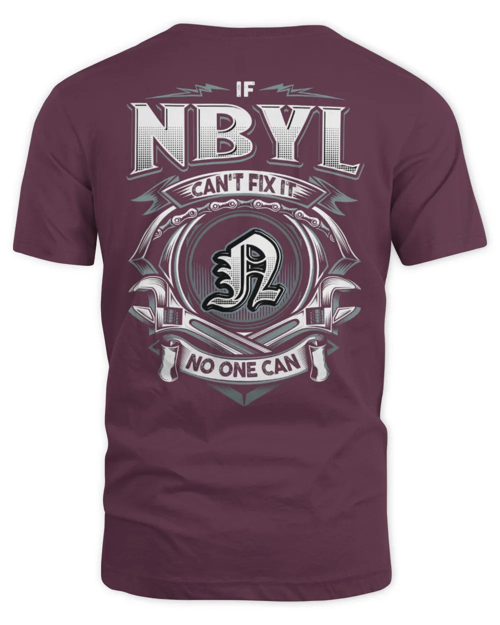 NBYL AP81-K4-626 - Personalized Ahmed Quote Apparel “If Ahmed Can't Fix It, No One Can” - Unisex Standard T-Shirt - Maroon