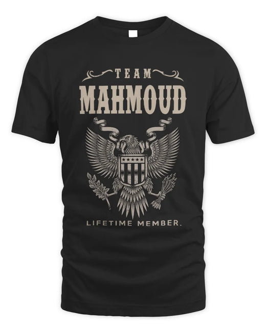 MAHMOUD TP06-K82 – Personalized Classic Style Apparel “Team NAME Lifetime Member”