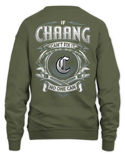 CHAANG AP81-K4-626 - Personalized Ahmed Quote Apparel “If Ahmed Can't Fix It, No One Can” - Unisex Sweatshirt - Military Green