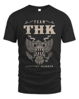 THK TP06-K82 – Personalized Classic Style Apparel “Team NAME Lifetime Member” - Unisex Standard T-Shirt - Black