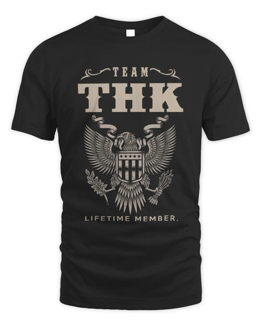 THK TP06-K82 – Personalized Classic Style Apparel “Team NAME Lifetime Member”