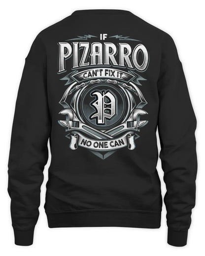 PIZARRO AP81-K4-626 - Personalized Ahmed Quote Apparel “If Ahmed Can't Fix It, No One Can” - Unisex Sweatshirt - Black